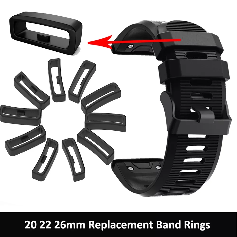 Holder Retainer keeper for Garmin Vivomove HR/vivoactive 3 strap rubber loop for Forerunner 645 Music watch accessories
Holder Retainer keeper for Garmin Vivomove HR/vivoactive 3 strap rubber loop for Forerunner 645 Music watch accessories