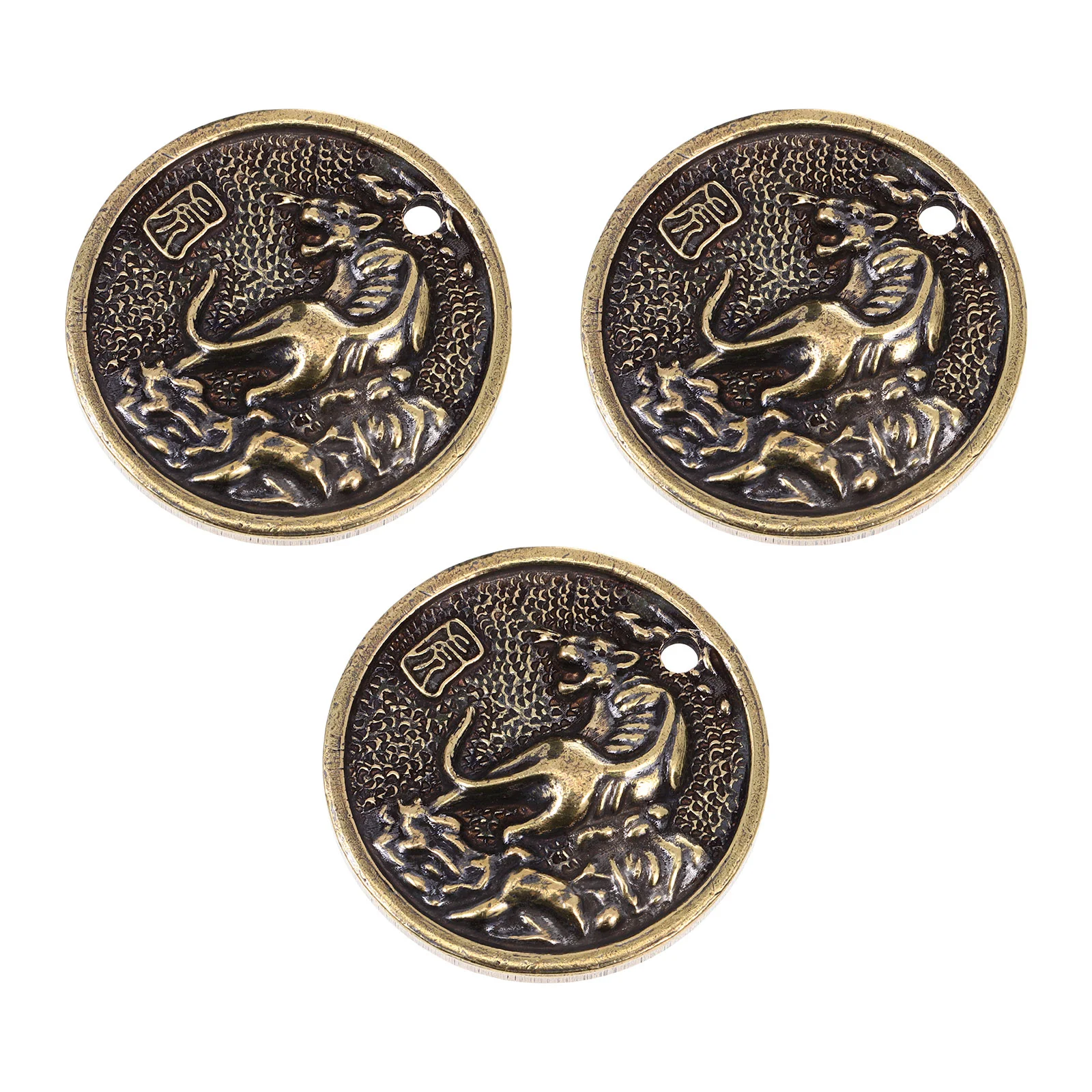 Coin Year New Chinese Fortunehand Carved Keychain Good Zodiac Commemorative Decor Diy Copperalloy Gift Blessing Collection Feng
Coin Year New Chinese Fortunehand Carved Keychain Good Zodiac Commemorative Decor Diy Copperalloy Gift Blessing Collection Feng