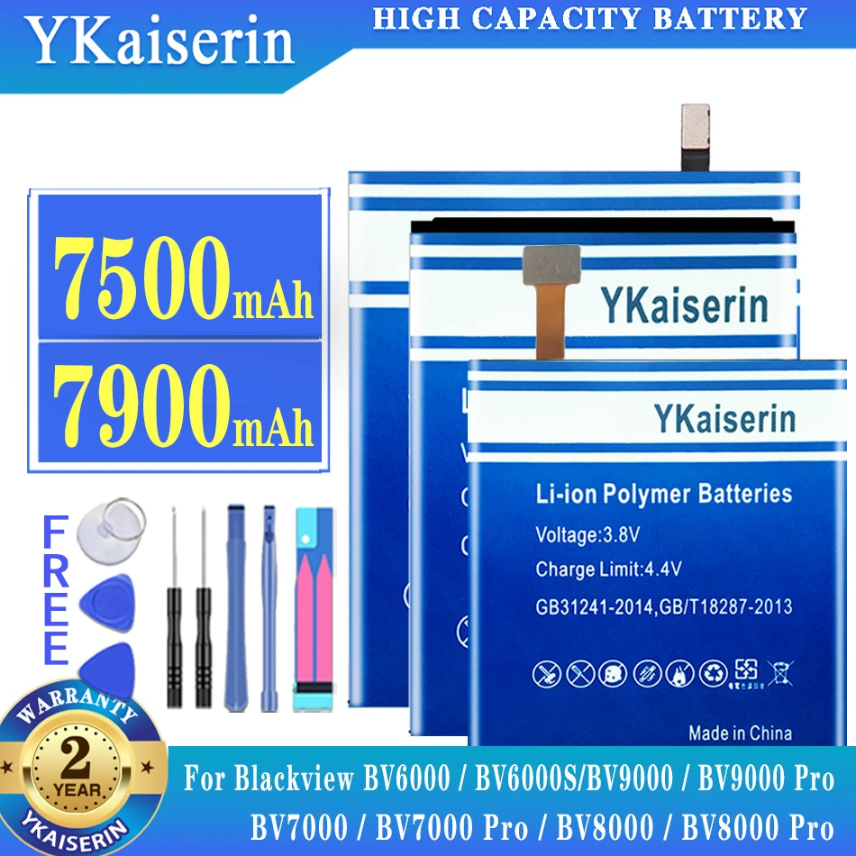 Battery For Blackview BV6000 BV6000S BV7000/BV7000 PRO BV8000/BV8000 PRO BV9000/BV9000 Pro Phone Latest Production Home Delivery
Battery For Blackview BV6000 BV6000S BV7000/BV7000 PRO BV8000/BV8000 PRO BV9000/BV9000 Pro Phone Latest Production Home Delivery