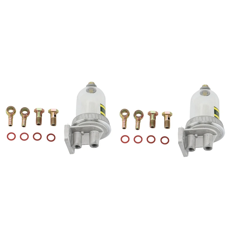 2X CA141 Coarse Filter Fuel Water Separation Precipitator Cup With Drain Retrofit Fuel Filter With 10Mm Connector
2X CA141 Coarse Filter Fuel Water Separation Precipitator Cup With Drain Retrofit Fuel Filter With 10Mm Connector