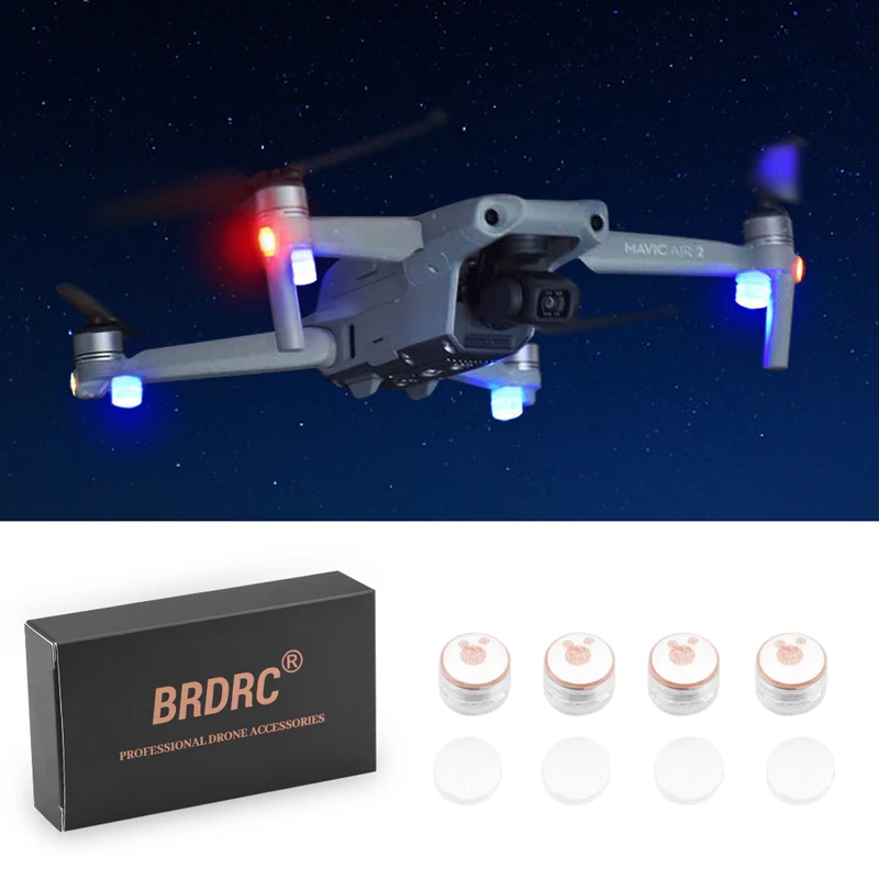 Universal Night Flight LED Light for DJI Avata/Mavic 3/Mavic Air 2/2S/Mini/Mini 2/Mini 3 Pro Mavic 2 Pro/Phantom 3/4 Accessory
Universal Night Flight LED Light for DJI Avata/Mavic 3/Mavic Air 2/2S/Mini/Mini 2/Mini 3 Pro Mavic 2 Pro/Phantom 3/4 Accessory