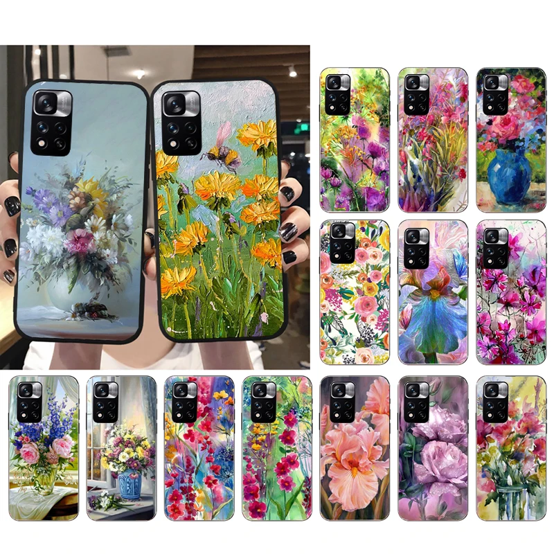 Phone Case For Xiaomi Redmi Note 12Pro 11 11S 11T Pro 10 9Pro Note10S Redmi 10 9 10C 9C Floral Flower painting Case
Phone Case For Xiaomi Redmi Note 12Pro 11 11S 11T Pro 10 9Pro Note10S Redmi 10 9 10C 9C Floral Flower painting Case