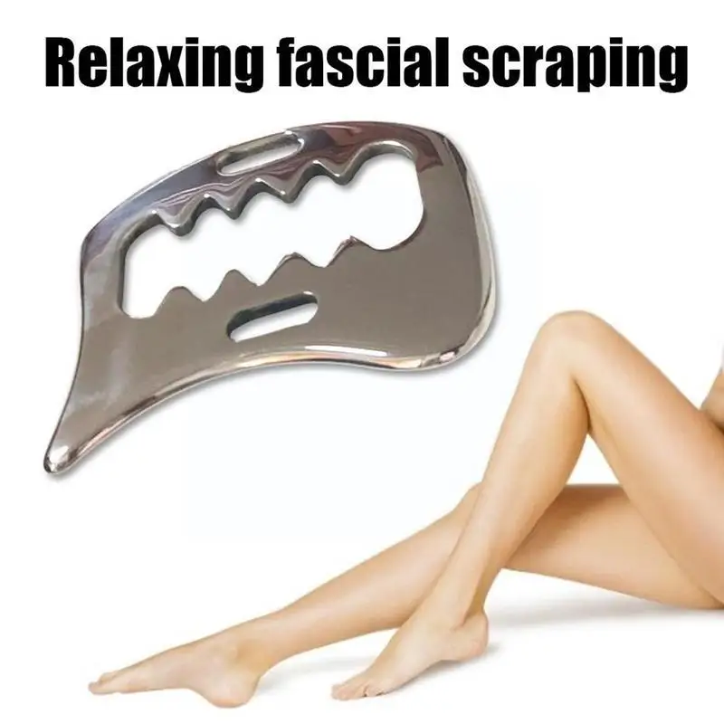 Scraping Massager Steel Manual Physical Therapy Skin Care Tool Gua Sha For Myofascial Release Tissue Mobilization G8J1
Scraping Massager Steel Manual Physical Therapy Skin Care Tool Gua Sha For Myofascial Release Tissue Mobilization G8J1