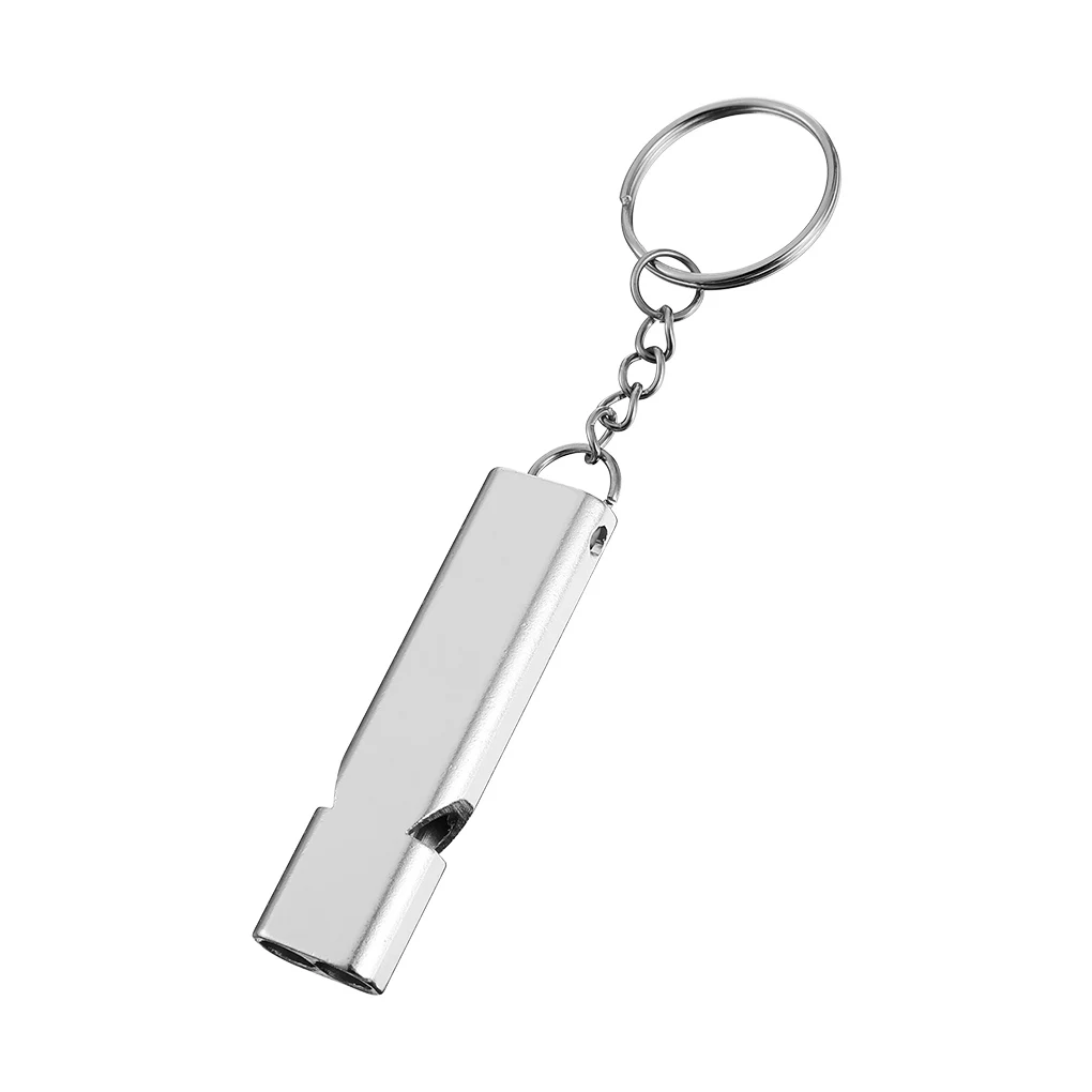 Dual-tube Survival Whistle Portable Aluminum Safety Whistle For Outdoor Hiking Camping Survival Emergency Keychain Multi Tool
Dual-tube Survival Whistle Portable Aluminum Safety Whistle For Outdoor Hiking Camping Survival Emergency Keychain Multi Tool