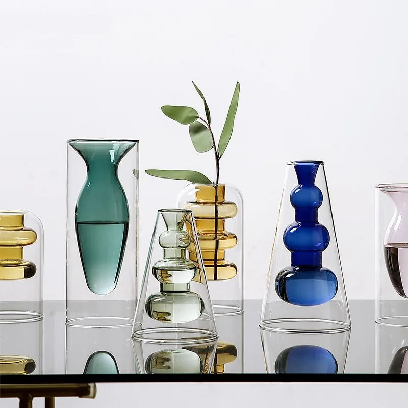 Nordic Home Decor Glass Vase Living Room Decoration Flower Vase Transparent Home Decorations Decorative Glasses Gifts
Nordic Home Decor Glass Vase Living Room Decoration Flower Vase Transparent Home Decorations Decorative Glasses Gifts
