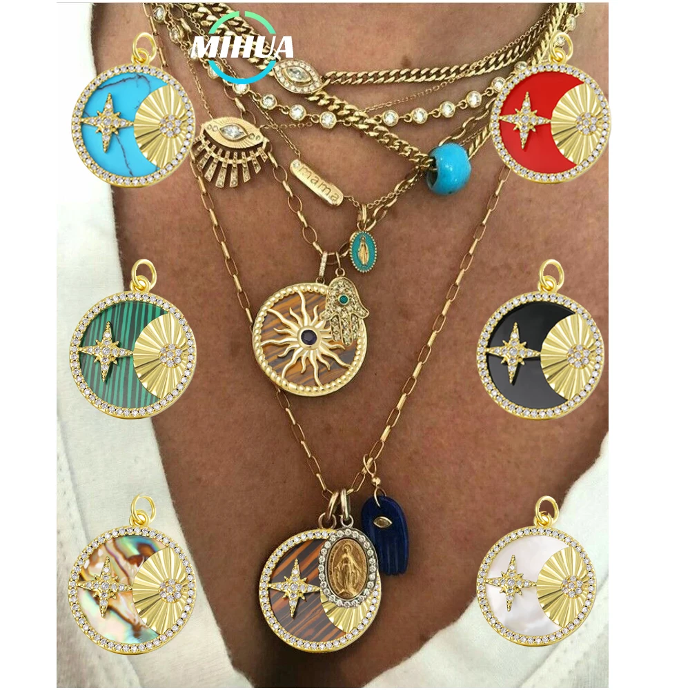 18K Real Gold Plated Greek Pendant Charms for Jewelry Making No-fading Handmade Pendant Charm Supplies Decorations Making Zircon
18K Real Gold Plated Greek Pendant Charms for Jewelry Making No-fading Handmade Pendant Charm Supplies Decorations Making Zircon