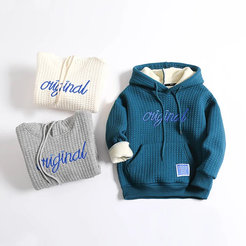 Boys Hoodies Sweatshirts Cotton Tops 2023 Fashion Warm Thicken Plus Velvet Winter Autumn Toddler Pullover Baby's Kids Children's
Boys Hoodies Sweatshirts Cotton Tops 2023 Fashion Warm Thicken Plus Velvet Winter Autumn Toddler Pullover Baby's Kids Children's