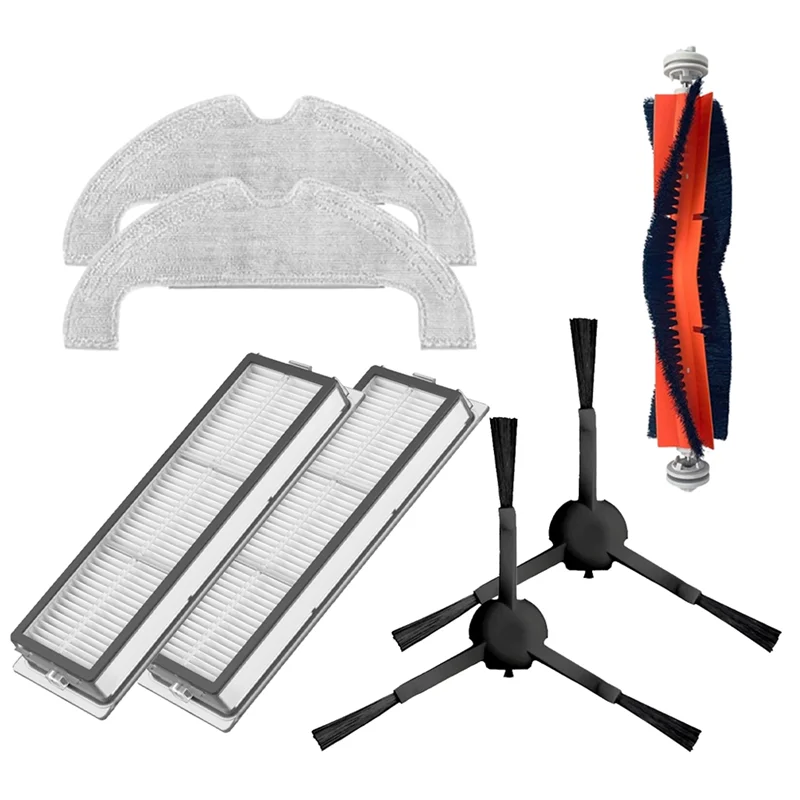 Main Side Brush Filter Mop Cloth Kit for Vacuum 2 Ultra STYTJ05ZHMHW Robot Vacuum Cleaner Roll Brush Parts
Main Side Brush Filter Mop Cloth Kit for Vacuum 2 Ultra STYTJ05ZHMHW Robot Vacuum Cleaner Roll Brush Parts