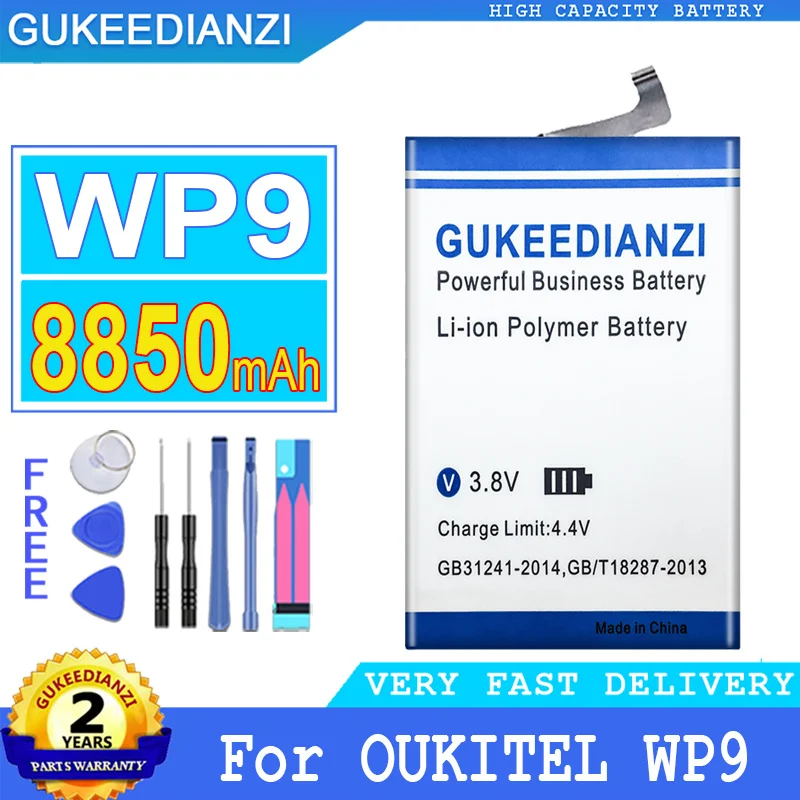 Bateria 8850mAh High Capacity WP9 (S83) Battery For OUKITEL WP9 WP 9 High Quality Battery
Bateria 8850mAh High Capacity WP9 (S83) Battery For OUKITEL WP9 WP 9 High Quality Battery