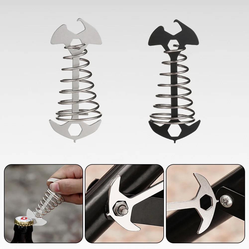 Spring Tent Rope Buckle Bottle Opener Adjustable Plank Floor Spring Fishbone Awning Deck Stakes Fixed Nails Camping Jar Opener
Spring Tent Rope Buckle Bottle Opener Adjustable Plank Floor Spring Fishbone Awning Deck Stakes Fixed Nails Camping Jar Opener