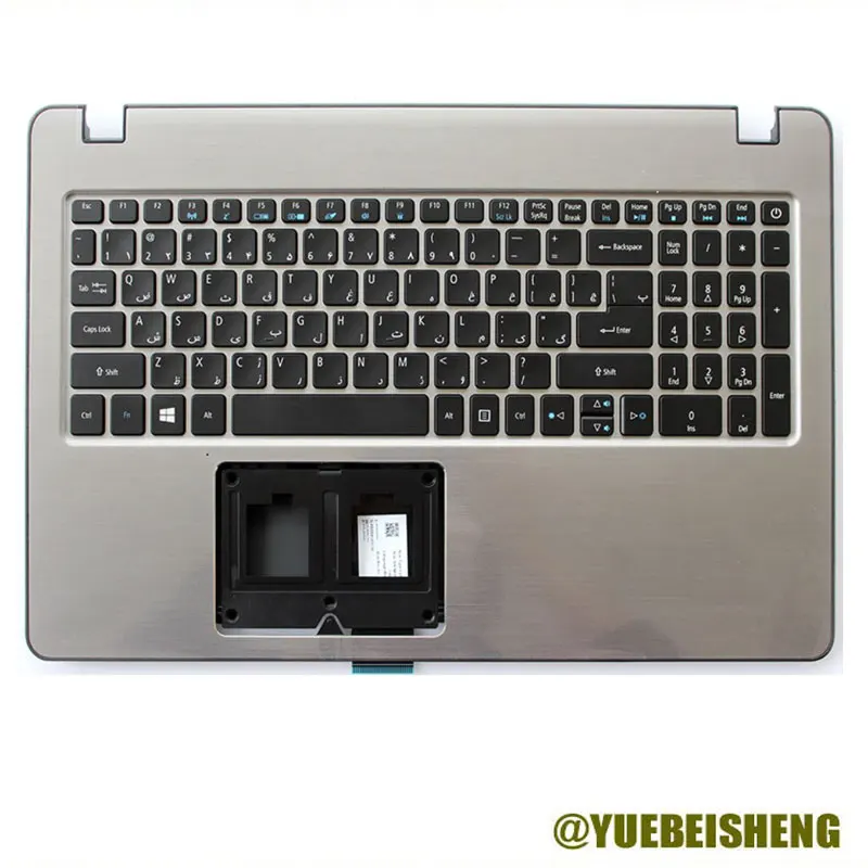 YUEBEISHENG New/Org For ACER F5-575G F5-573 F5-573G Palmrest Arabic keyboard upper cover,Silver
YUEBEISHENG New/Org For ACER F5-575G F5-573 F5-573G Palmrest Arabic keyboard upper cover,Silver