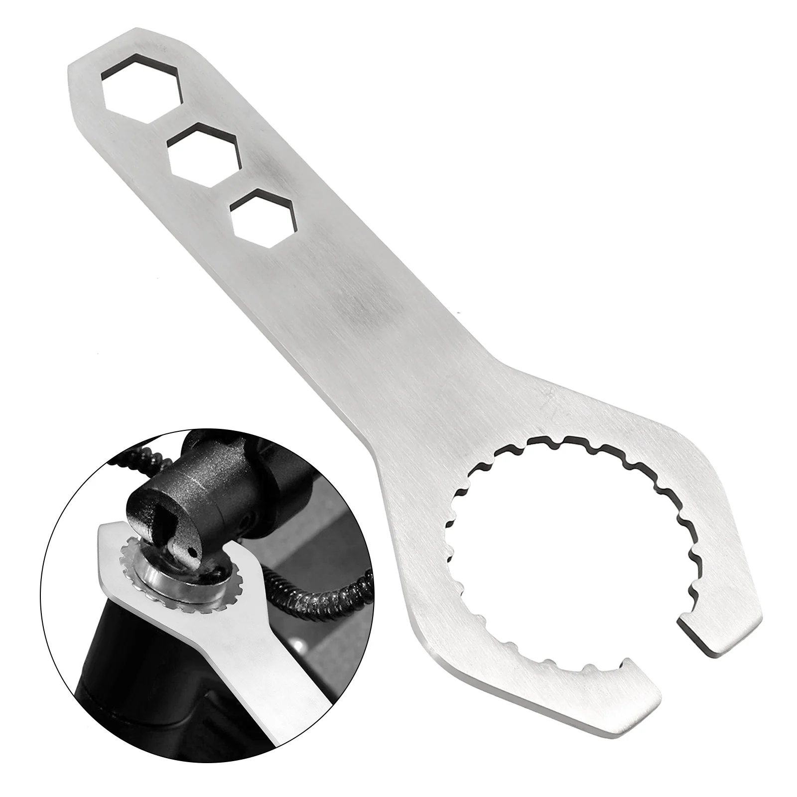 Sunflower Screw Removal Tool Electric Scooter Wrench Aluminum Alloy Multifunctional Dual Purpose Maintenance Tool
Sunflower Screw Removal Tool Electric Scooter Wrench Aluminum Alloy Multifunctional Dual Purpose Maintenance Tool