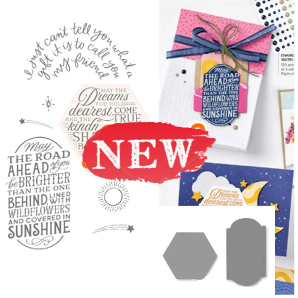 2023 Mini Catalogue Greetings Text Clear Stamps And Metal Cutting Dies Scrapbook Diy Photo Album Card Decoration Crafts Handmade
2023 Mini Catalogue Greetings Text Clear Stamps And Metal Cutting Dies Scrapbook Diy Photo Album Card Decoration Crafts Handmade