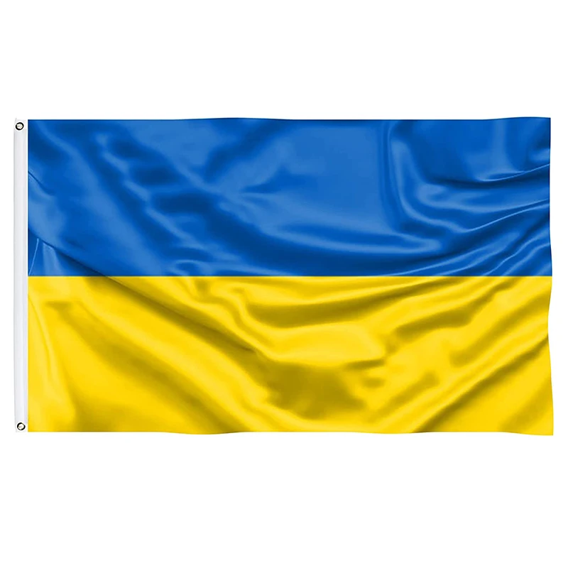 Ukraine Flag 3x5ft Outdoor Ukrainian Flags Polyester with Brass Grommets Double Sided Foot Flags
Ukraine Flag 3x5ft Outdoor Ukrainian Flags Polyester with Brass Grommets Double Sided Foot Flags