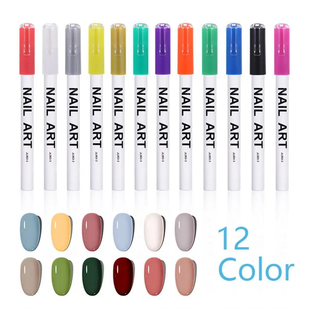 3D Effect Nail Graffiti Pen Quick Dry Wipes-Off Easily Nail Art Liner Natural Extract Long-Lasting Nail Polish Pen for Female
3D Effect Nail Graffiti Pen Quick Dry Wipes-Off Easily Nail Art Liner Natural Extract Long-Lasting Nail Polish Pen for Female