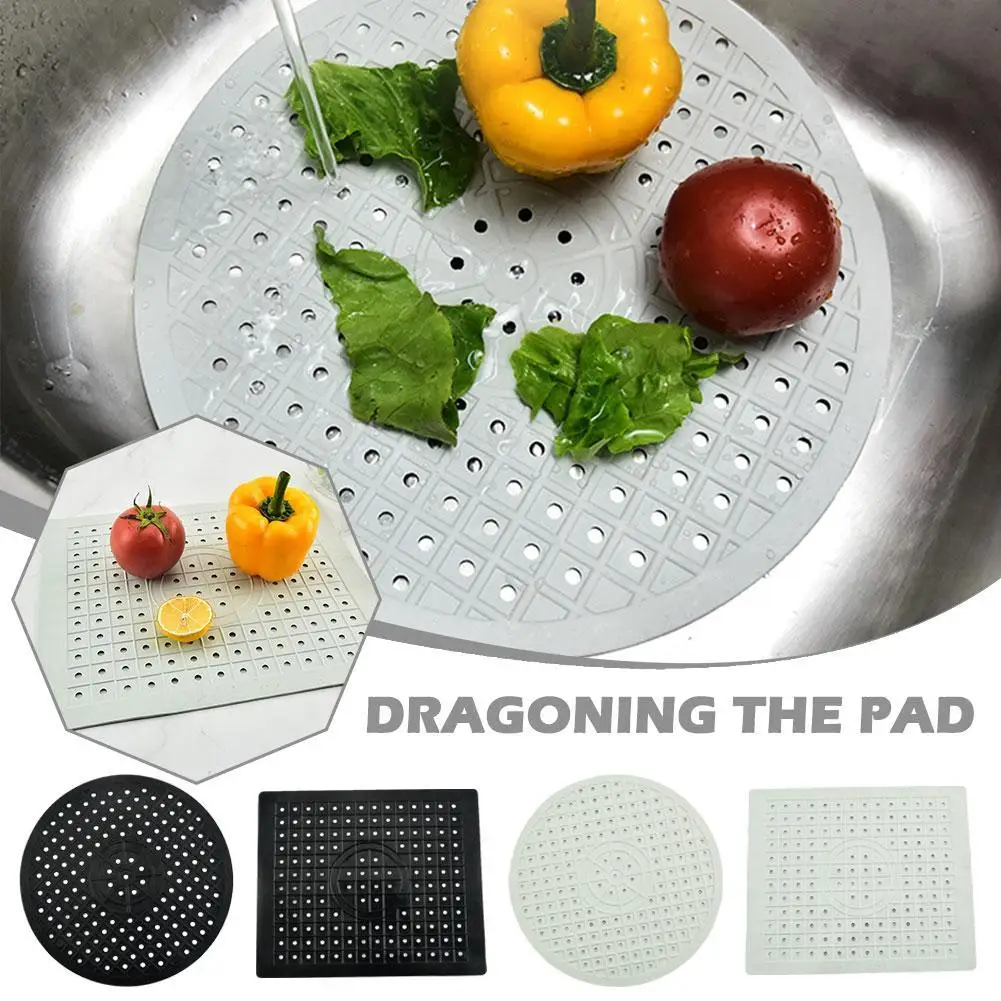 1pc Kitchen Quick Drain Table Anti Slip Soft Rubber Sink Mat Drying Dishes Heat Insulation Protector Multifunctional Bathroom
1pc Kitchen Quick Drain Table Anti Slip Soft Rubber Sink Mat Drying Dishes Heat Insulation Protector Multifunctional Bathroom