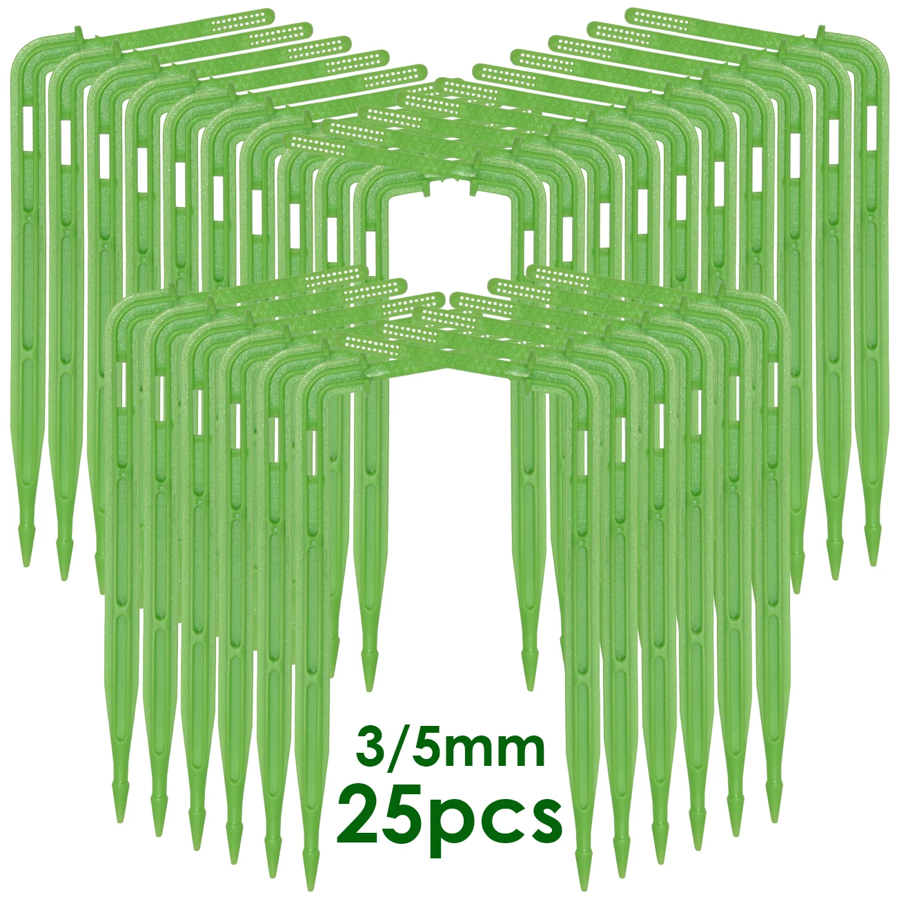 KESLA 25PCS Greenhouse Bend Arrow Dripper Micro Drip Irrigation Kit Emitters for 3/5mm Hose Garden Watering Saving Micro Dripper
KESLA 25PCS Greenhouse Bend Arrow Dripper Micro Drip Irrigation Kit Emitters for 3/5mm Hose Garden Watering Saving Micro Dripper