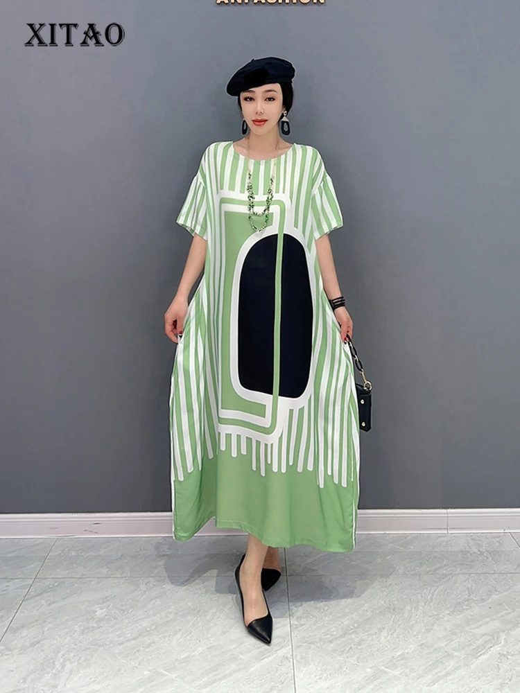 XITAO Casual Striped Dress Loose Fashion Irregular Contrast Color Print Women T-shirt Dress 2023 Summer Simplicity New ZY8440
XITAO Casual Striped Dress Loose Fashion Irregular Contrast Color Print Women T-shirt Dress 2023 Summer Simplicity New ZY8440