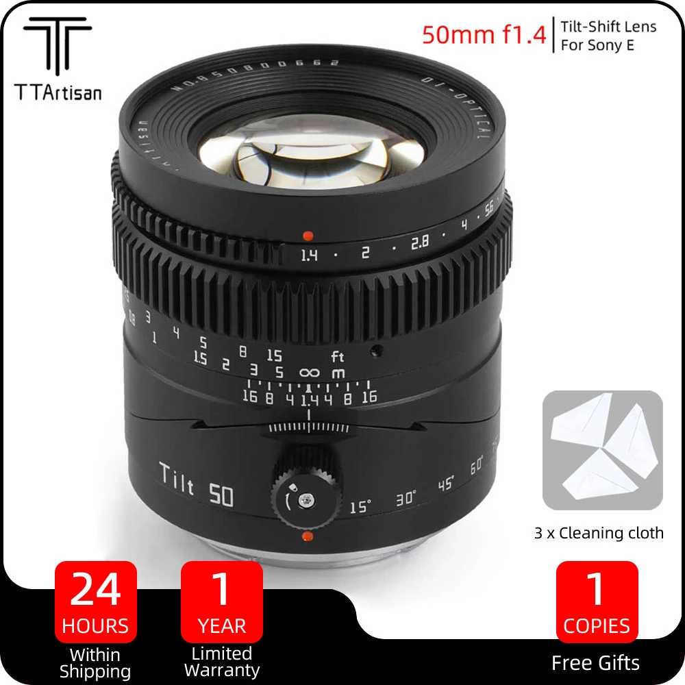 TTArtisan 50 мм F1.4 Наклонный объектив в полной рамке ручная фокусировка портретная миниатюрная камера Lente для Sony E-Mount a6300 a6400 a7 a9 NEX-3
TTArtisan 50 мм F1.4 Наклонный объектив в полной рамке ручная фокусировка портретная миниатюрная камера Lente для Sony E-Mount a6300 a6400 a7 a9 NEX-3