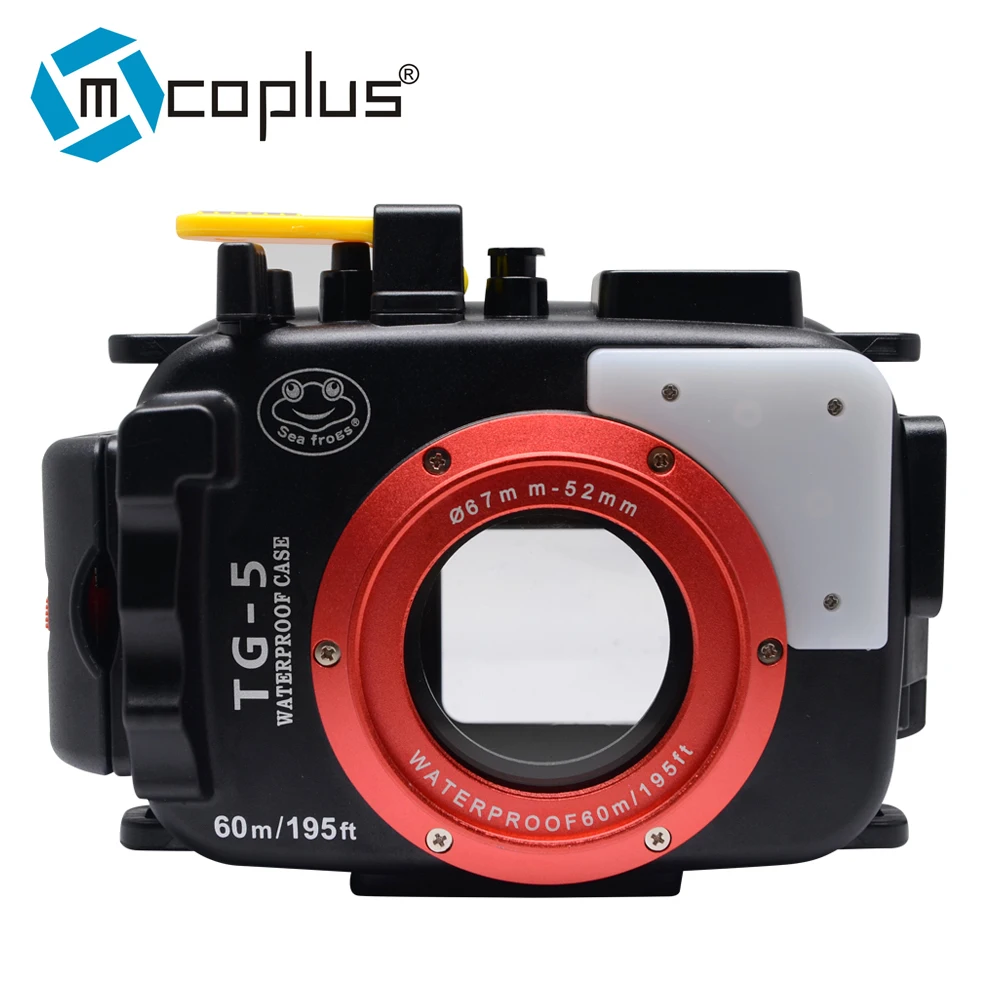

195FT/60M For Olympus TG-5 Underwater Waterproof Outdoor Camera Housing Diving Waterproof Case
