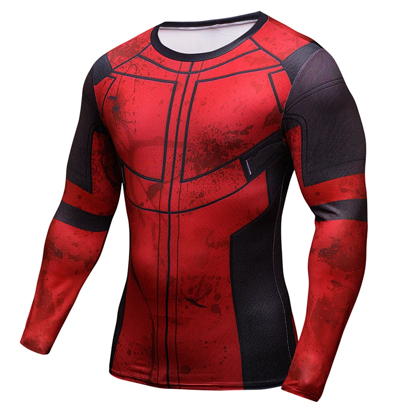 Summer New Men's Long Sleeve T-shirt Fashion 3D Print T Shirt Homme Casual Quick Dry Bodybuilding Slim Fit Compression Shirt
Summer New Men's Long Sleeve T-shirt Fashion 3D Print T Shirt Homme Casual Quick Dry Bodybuilding Slim Fit Compression Shirt