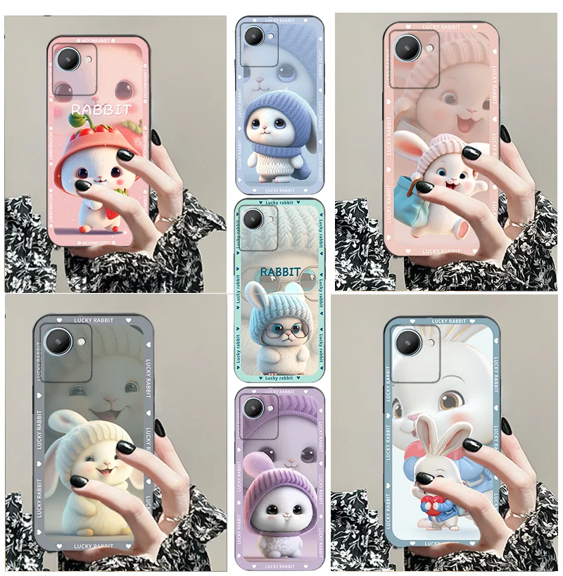 Love Rabbit for Realme C21Y C25 C35 C30 C11 C31 C15 GT Master GT Neo 2 3 3T 8i 9i 8 9 10 Pro Plus Black Soft Phone Case
Love Rabbit for Realme C21Y C25 C35 C30 C11 C31 C15 GT Master GT Neo 2 3 3T 8i 9i 8 9 10 Pro Plus Black Soft Phone Case