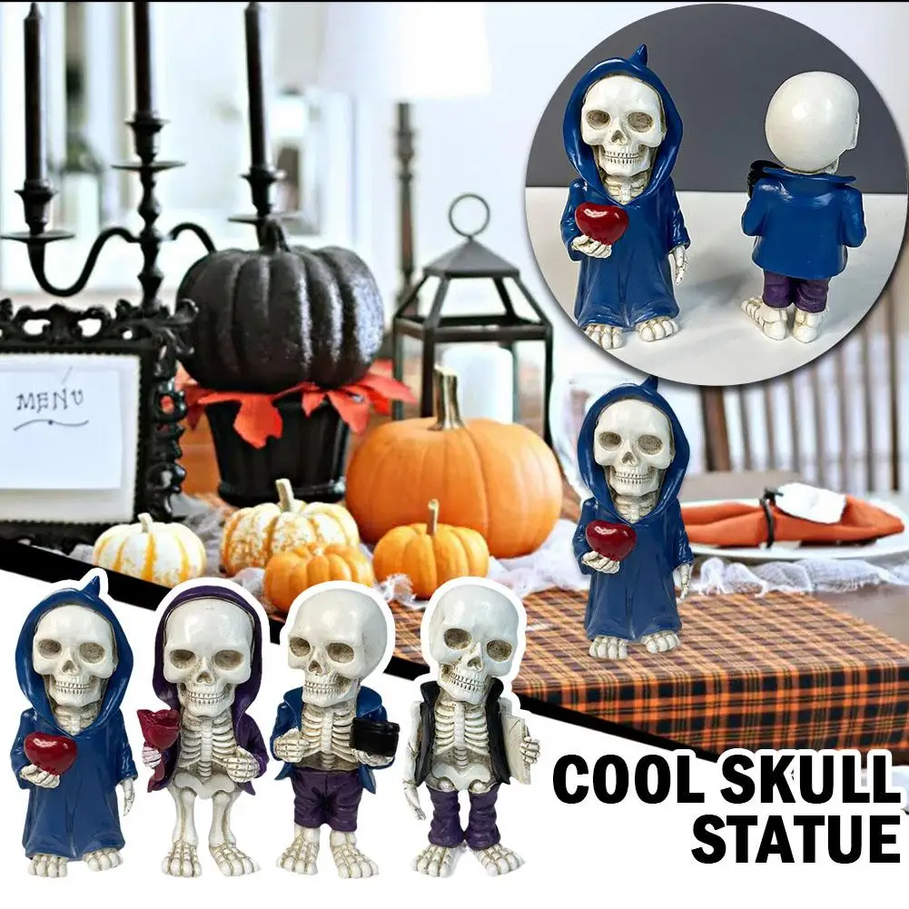 Halloween Super Cool Skull Statue Creative Desktop Home Skeleton Figurine Arts Crafts Ornaments For Desk Decoration 4 Model A7H3
Halloween Super Cool Skull Statue Creative Desktop Home Skeleton Figurine Arts Crafts Ornaments For Desk Decoration 4 Model A7H3