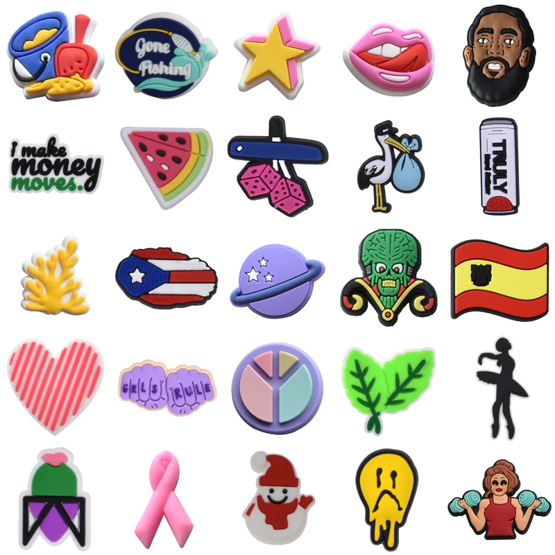 Shoe Charms Girl Shoes Accessories Packs Decorations for Crocs Women Charm Kids Set Jeans Boy Wholesale Bulk Men Gifts Para Pins
Shoe Charms Girl Shoes Accessories Packs Decorations for Crocs Women Charm Kids Set Jeans Boy Wholesale Bulk Men Gifts Para Pins