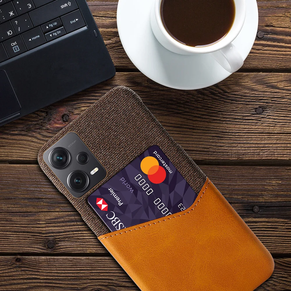 For POCO X5 Pro Fabric Card Holder Cover for Poco X5 Pro Funda Cloth Texture Antiskid Case for Xiaomi Pocophone X 5 Pro Coque
For POCO X5 Pro Fabric Card Holder Cover for Poco X5 Pro Funda Cloth Texture Antiskid Case for Xiaomi Pocophone X 5 Pro Coque