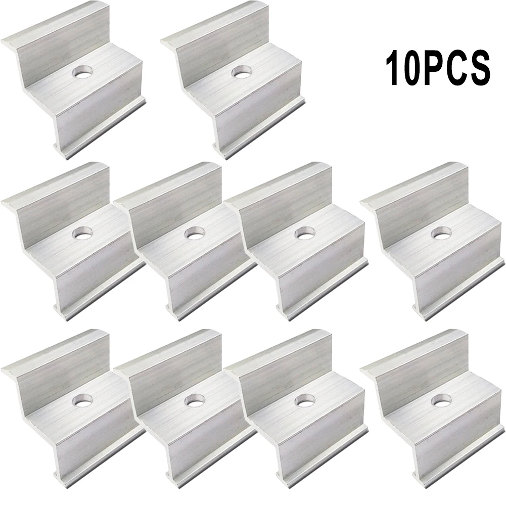 4/10Pcs 35/40mm Solar Panel Bracket End Clamp Module For RV Photovoltaic Solar Aluminum Alloy End Clamp Module Assembly Bracket
4/10Pcs 35/40mm Solar Panel Bracket End Clamp Module For RV Photovoltaic Solar Aluminum Alloy End Clamp Module Assembly Bracket