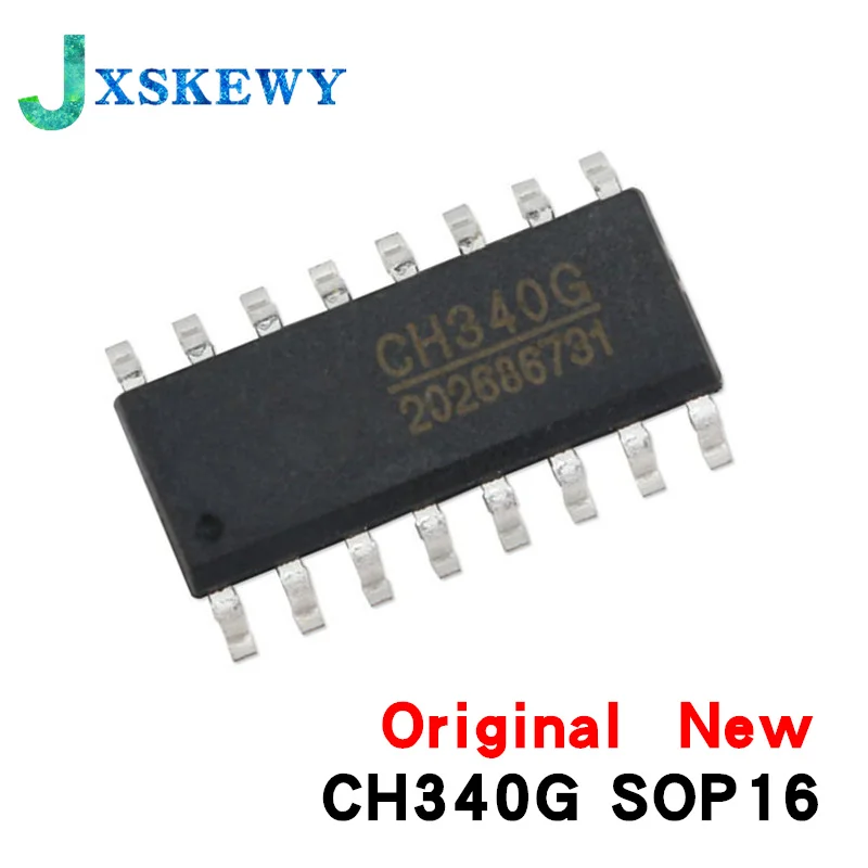 10PCS CH340G SOP16 340G SOP-16 CH340 SOP Original IC R3 Board Free USB Cable Serial Chip
10PCS CH340G SOP16 340G SOP-16 CH340 SOP Original IC R3 Board Free USB Cable Serial Chip