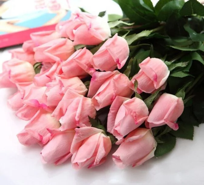 5 sticks Realistic Design Artificial Flower Real Touch Rose Buds for Home Wedding Decor
5 sticks Realistic Design Artificial Flower Real Touch Rose Buds for Home Wedding Decor
