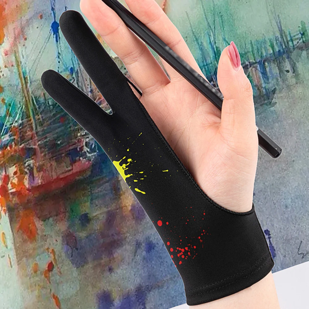 1Pcs Artist Drawing Glove for Any Graphics Drawing Table 2 finger Anti-Fouling Both for Right And Left Hand Drawing Gloves New
1Pcs Artist Drawing Glove for Any Graphics Drawing Table 2 finger Anti-Fouling Both for Right And Left Hand Drawing Gloves New