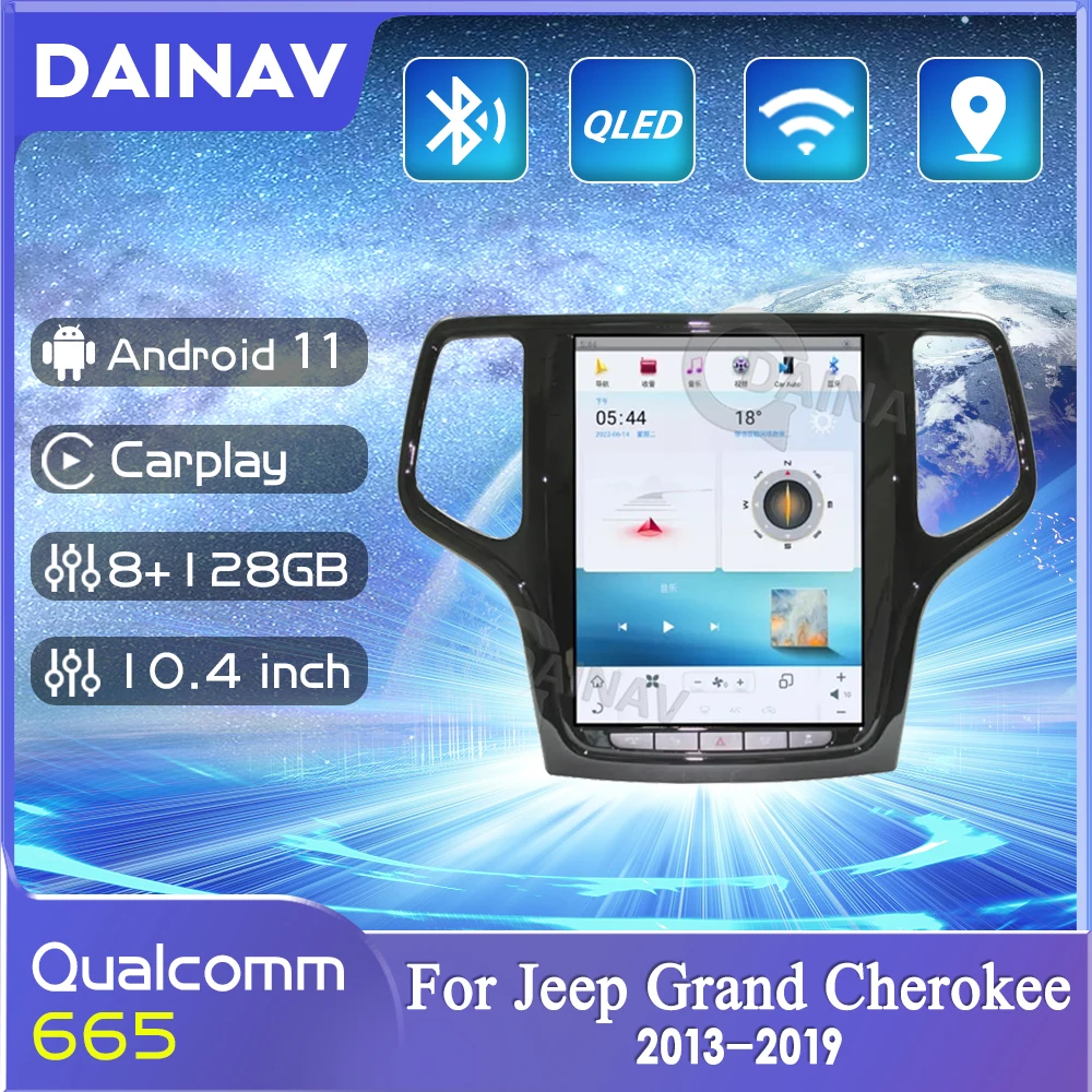 8+128GB Android 11 car radio for Jeep Grand Cherokee 2013-2019 GPS Navigation Car Multimedia android auto Google carplay
8+128GB Android 11 car radio for Jeep Grand Cherokee 2013-2019 GPS Navigation Car Multimedia android auto Google carplay