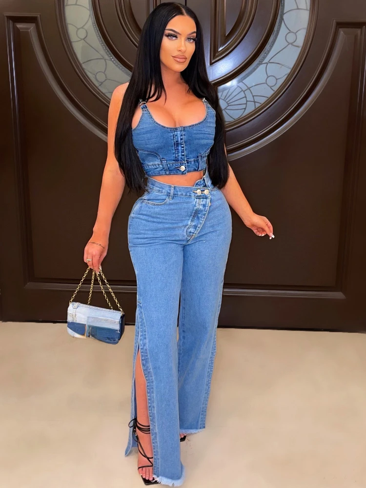 Summer Autumn New Fashion Irregular Button Stretch Jeans Women's Split Flared Pants Jeans Woman High Waist Baggy Fashion Clothes
Summer Autumn New Fashion Irregular Button Stretch Jeans Women's Split Flared Pants Jeans Woman High Waist Baggy Fashion Clothes