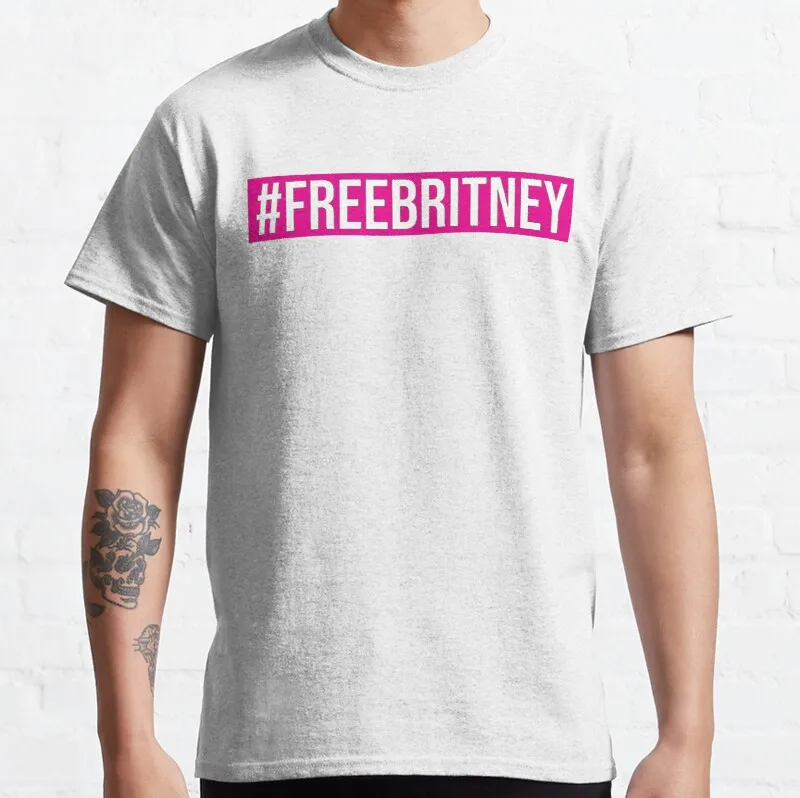 Новинка # Freebritney Классическая футболка Britney Spears Free Freebritney Хлопковая мужская футболка под заказ женская уличная одежда
Новинка # Freebritney Классическая футболка Britney Spears Free Freebritney Хлопковая мужская футболка под заказ женская уличная одежда