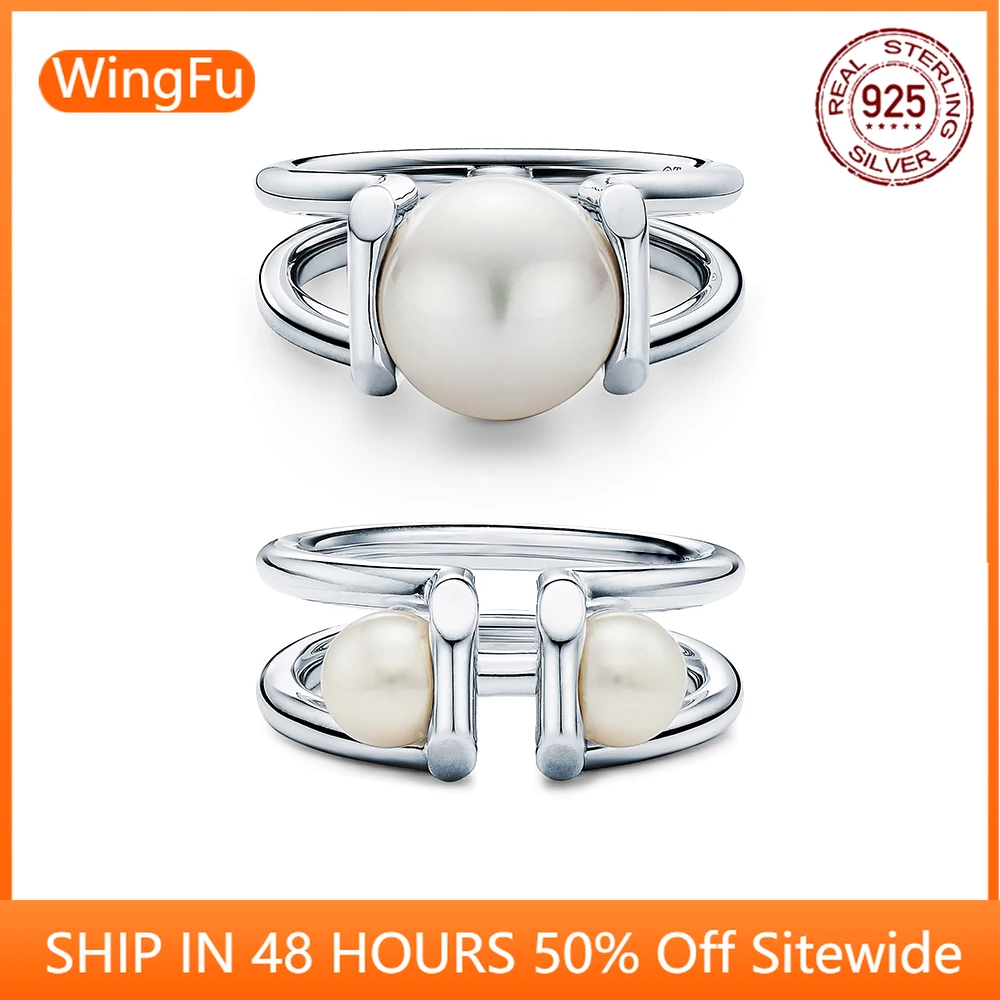 2022 new women sterling silver 925 fashion natural pearl inlaid luxury ring jewelry charm
2022 new women sterling silver 925 fashion natural pearl inlaid luxury ring jewelry charm