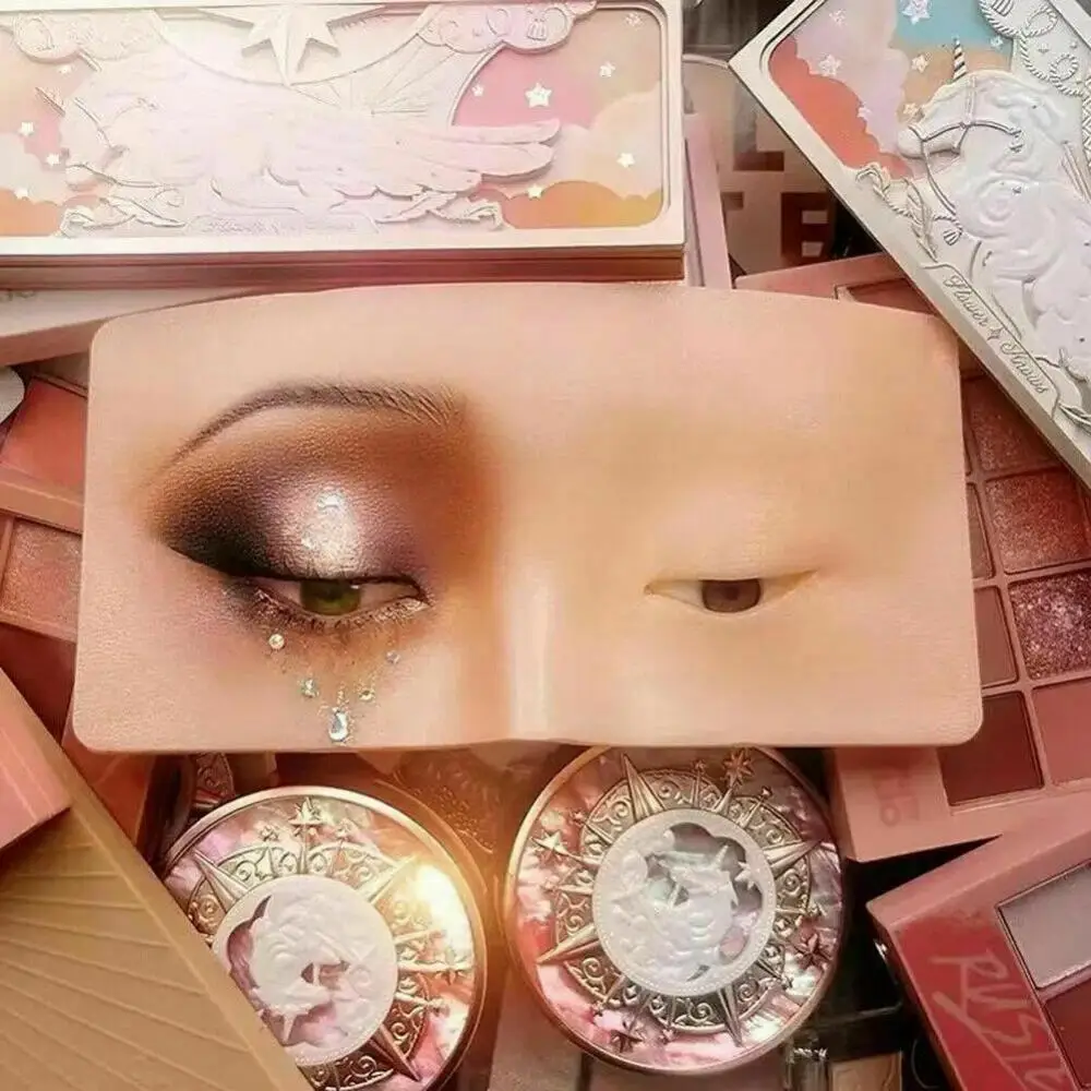 Silicone Face Eye Makeup Practice Board Pad Perfect Aid Makeup Practicing Silicone Bionic Skin for Face Eyelash Make Up Tools
Silicone Face Eye Makeup Practice Board Pad Perfect Aid Makeup Practicing Silicone Bionic Skin for Face Eyelash Make Up Tools