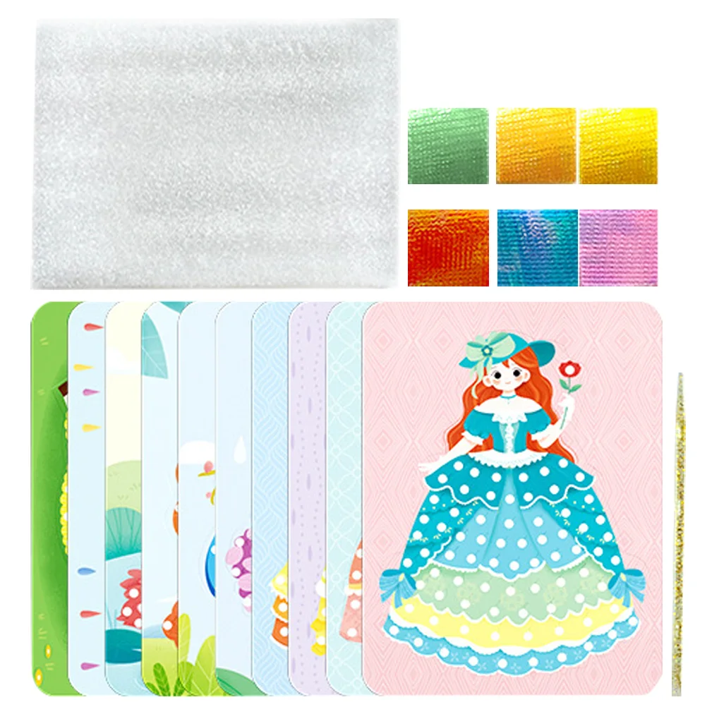 Sewing Embroidery Kit Tools Puncture Painting Decor Stitchwork Toys Children Other Educational Handmade Poke Drawing
Sewing Embroidery Kit Tools Puncture Painting Decor Stitchwork Toys Children Other Educational Handmade Poke Drawing
