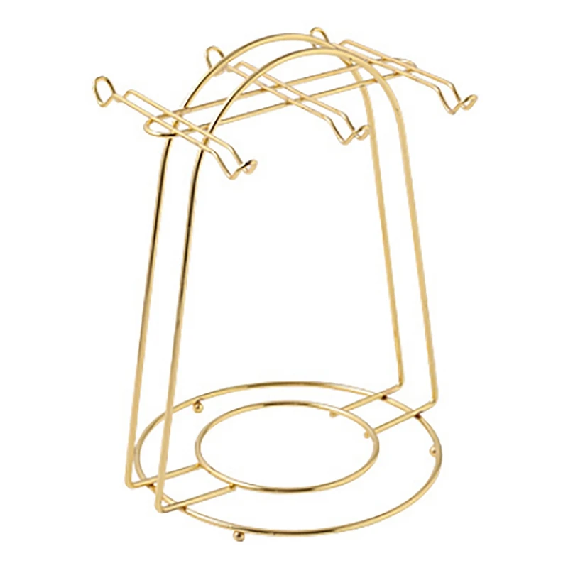 2X Nordic Home Kitchen Tabletop Coffee Mug Holder 6 Cups Stand Gold Metal Cups Holders Rack Drain Organizer Rack
2X Nordic Home Kitchen Tabletop Coffee Mug Holder 6 Cups Stand Gold Metal Cups Holders Rack Drain Organizer Rack