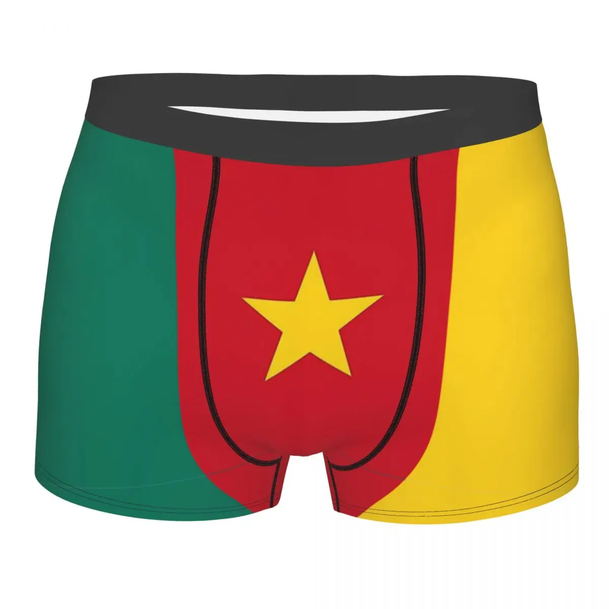 

Official Of Cameroon National Flag Underpants Breathbale Panties Man Underwear Ventilate Shorts Boxer Briefs