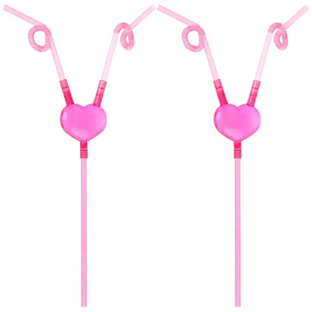 2Pcs Couple Straws Food Grade Detachable PP Funny Unique Love Heart Double Drinking Straws Party Supplies
2Pcs Couple Straws Food Grade Detachable PP Funny Unique Love Heart Double Drinking Straws Party Supplies