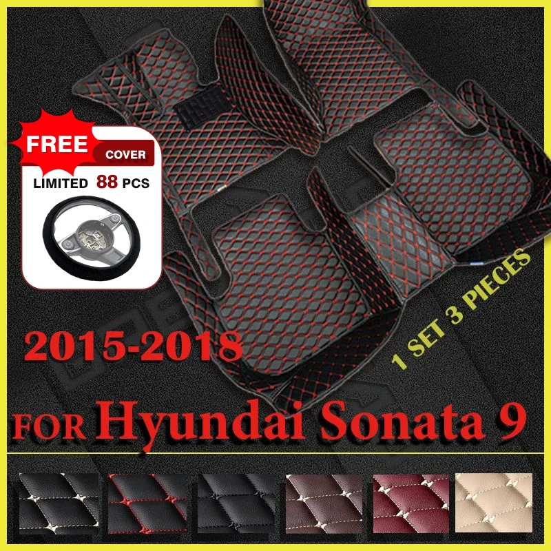 Car Floor Mats For Hyundai Sonata 9 2015 2016 2017 2018 Custom Auto Foot Pads Automobile Carpet Cover Interior Accessories
Car Floor Mats For Hyundai Sonata 9 2015 2016 2017 2018 Custom Auto Foot Pads Automobile Carpet Cover Interior Accessories