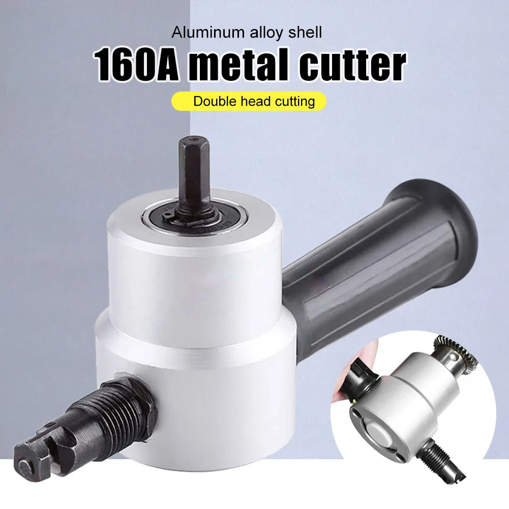 Drill Attachment Sheet Metal Nibbler with Handle Metal Shears Cutting Tools for Steel Stainless Steel Copper Aluminum Wood
Drill Attachment Sheet Metal Nibbler with Handle Metal Shears Cutting Tools for Steel Stainless Steel Copper Aluminum Wood
