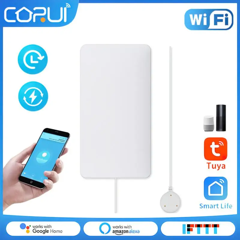 Low Power Wifi Flood Sensor Waterproof Water Alarm Smart Life Water Leakage Sensor App Push Reminder Tuya
Low Power Wifi Flood Sensor Waterproof Water Alarm Smart Life Water Leakage Sensor App Push Reminder Tuya