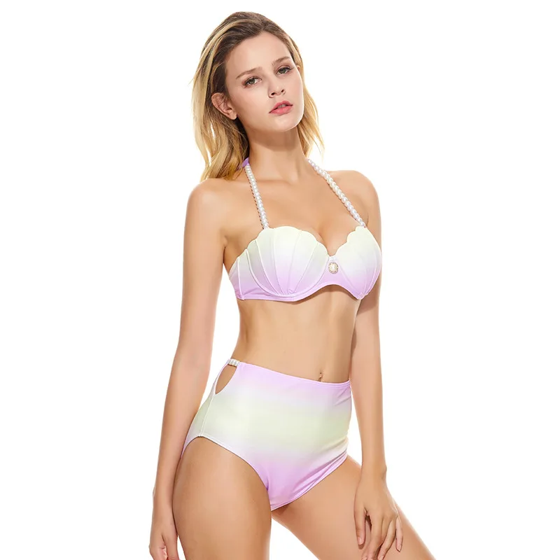 Shell High Waist Purple Yellow Bikini String Split 2 Pieces Swimwear 2022 New Elegant Sexy Pearl Luxury Woman Swimsuit For Girl
Shell High Waist Purple Yellow Bikini String Split 2 Pieces Swimwear 2022 New Elegant Sexy Pearl Luxury Woman Swimsuit For Girl