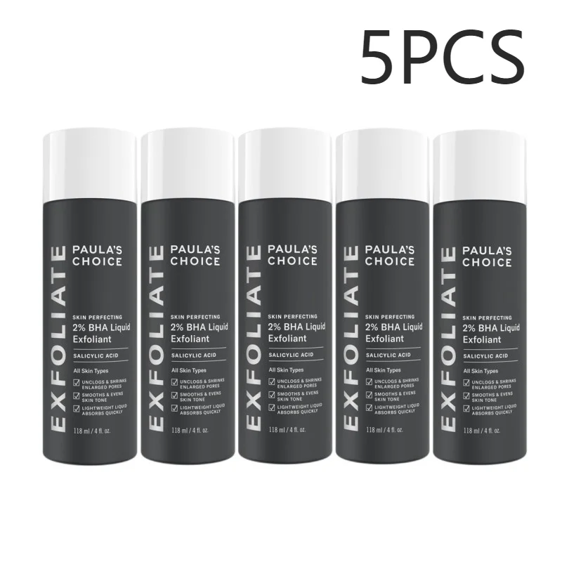 

5PCS Paulas Choice 2% BHA Liquid Exfoliant Skin Perfecting Salicylic Acid Face Serum Dredge Pores Oil Control For All Skin Types