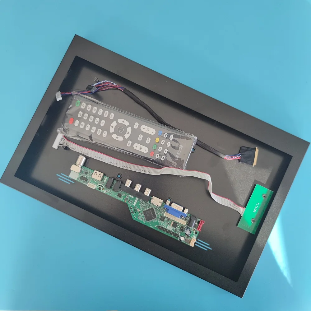 Kit for 1920x1080 B156HW01 15.6" LCD HDMI-compatible Aluminum alloy metal case panel back cover box + TV Controller board AV VGA
Kit for 1920x1080 B156HW01 15.6" LCD HDMI-compatible Aluminum alloy metal case panel back cover box + TV Controller board AV VGA