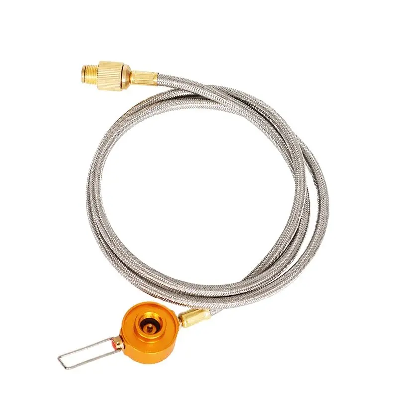 Butane Gas Tank Extension Pipe 100cm Gas Tank Connection Line With Valve Accessories
Butane Gas Tank Extension Pipe 100cm Gas Tank Connection Line With Valve Accessories