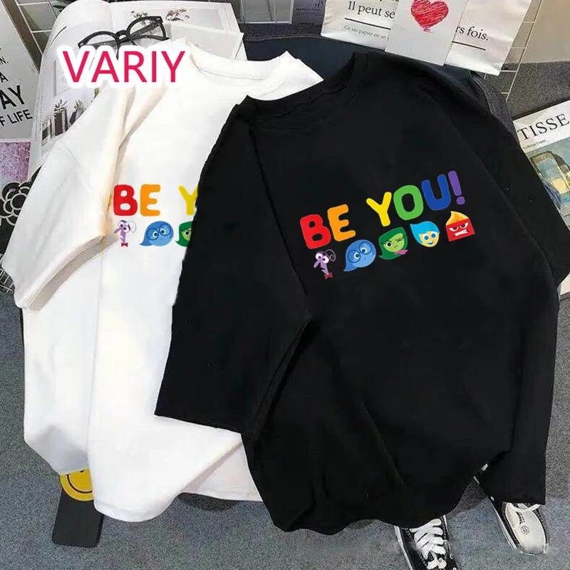 Disney Movie Inside Out T Shirt New Women Tshirt Funny Sadness Fear Joy Disgust Anger Top Tee Fashion Female Clothes T-shirts
Disney Movie Inside Out T Shirt New Women Tshirt Funny Sadness Fear Joy Disgust Anger Top Tee Fashion Female Clothes T-shirts